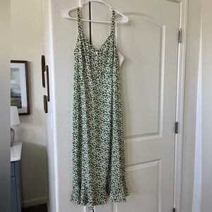 Lulus floral midi dress